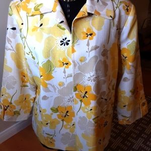 Damon & Draper Flowered Blazer
